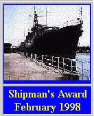 Shipman's Naval Homepage Award